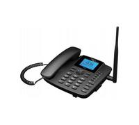 Maxcom Téléphone filaire à carte SIM MM41D Écran 2,8'' TFT VoLTE Batterie 1000 mAh Noir