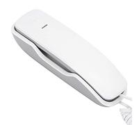 Téléphone Filaire Mini téléphone Fixe de Bureau pour Bureau à Domicile Hôtel Business Table Blanche Extension de téléphone sans déranger