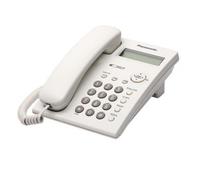 Téléphone filaire - PANASONIC - KX-TSC11PDW - Blanc - Mains libres - Mémorisation appelant