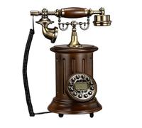 Téléphone Filaire rétro, téléphone Fixe Que, téléphone Filaire de Bureau Vintage for Le Bureau à Domicile, Son de Sonnerie Classique, Identification de l'appelant, Mains Libres