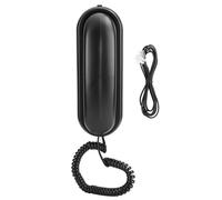 Téléphone filaire sans pile avec clavier rétroéclairé, solution abordable pour le bureau et la maison, fixation murale ou sur bureau, avec de
