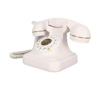 Téléphone Filaire, Téléphone Fixe Antique Vintage Facile à Utiliser pour Hôtel pour Salon