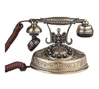 Téléphone Filaire, Vieux téléphone Antique Vintage de Style européen for équipement Fixe Bureau à Domicile, rétro