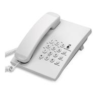 Téléphone fixe adapté aux personnes âgées, téléphone de base avec fonction de rappel, bureau essentiel, bureau, mur, maison personnes âgées