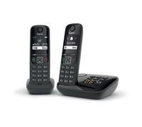 Gigaset Téléphone fixe AS690A Duo Noir