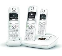 Téléphone Fixe AS690 A Trio Blanc - GIGASET - Monochrome - 20 tonalités de sonnerie - Mains libres