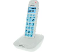 Logicom Téléphone fixe sans fil Confort 150 – DECT, ID d'appelant, sans répondeur – Blanc