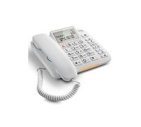 Gigaset DL380 Téléphone analogique Identification de l'appelant Blanc