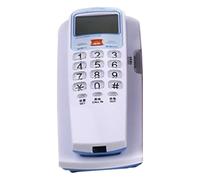 Téléphone fixe filaire avec fonction de stockage et de requête du dernier numéro, facile à installer pour la maison, le bureau, la maison