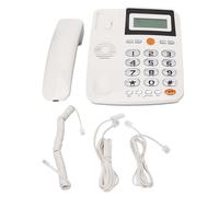 Telephone fixe filaire avec identification de l'appelant, appels mains libres HD amplifies, luminosite reglable, gros boutons, pour personnes agees