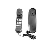 Téléphone Fixe Filaire Compact Noir - Fonction t Compatible Box Internet Noir