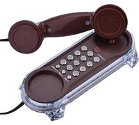 Téléphone Fixe Filaire de Style Antique,téléphones de Style rétro rétro,téléphone de Bureau et Mural,Mode Ergonomique,Anti-Usure,Anti-Choc