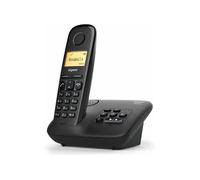 Gigaset AL170A - Téléphone sans fil - système de répondeur avec ID d'appelant - ECO DECT\GAP - noir