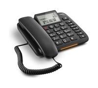 Téléphone Fixe Gigaset DL380, Noir, Grand Écran, Appels Clairs