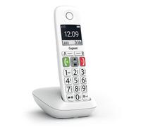 Gigaset E290 téléphone Téléphone analog/dect Identification de l'appelant Blanc