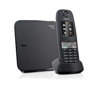Téléphone Fixe Gigaset E630 Noir - Résistant aux chocs, à l'eau et à la poussière - Mains libres - ID d'appelant
