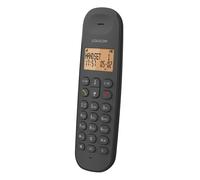Logicom Téléphone sans fil Iloa 155T Solo – répondeur, DECT/GAP, ID d'appelant – Noir