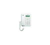 Motorola Téléphone filaire CT202 – 10 touches mémoire, mains‑libres, identification appelant – Noir