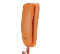 Téléphone Fixe Mural Orange Mince Bureau