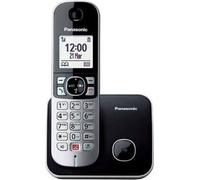 Téléphone fixe Panasonic Corp. KX-TG6851 1,8" LCD - Argenté