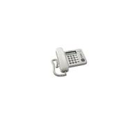 Panasonic Téléphone filaire TSC11EX – avec identification de l'appelant – Blanc BCA