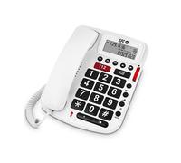 SPC COMFORT VOLUME - Téléphone filaire avec ID d'appelant Blanc G