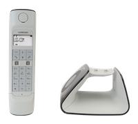 Logicom Téléphone fixe sans fil Retro 2 DECT Noir