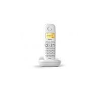Gigaset Téléphone fixe sans fil A270 – 80 numéros, 10 tons, identification de l'appelant – Blanc