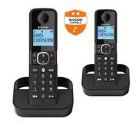 Téléphone fixe sans fil Alcatel F860 Duo Noir