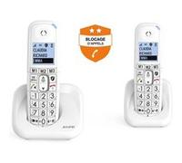 Téléphone fixe sans fil Alcatel XL785 Voice Duo Blanc Blanc E
