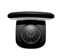 Téléphone Fixe sans Fil au Design Moderne avec Grand Écran Rétro-Éclairé, Fonctions Mains Libres et Blocage D'appels Téléphone sans Fil Aux