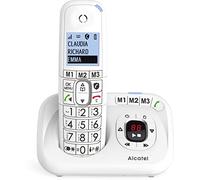 Alcatel Téléphone sans fil DECT XL785 - Répondeur, grand écran, grandes touches Blanc