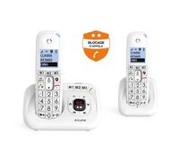 Téléphone sans fil ALCATEL XL785 Voice Duo Blanc