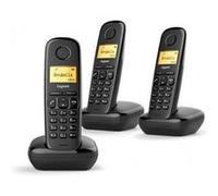 Téléphone fixe sans fil Gigaset A170 noir Trio 50 numéros Agenda / 10 tons Noir G