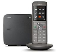 Gigaset CL660 Solo - Téléphone Fixe sans Fil - Gris Anthracite [Version Française]