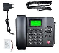 Téléphone fixe sans fil GSM - GENERIC - Lychee 03 - Double SIM - Quadri-bande - Écran LCD rétroéclairé