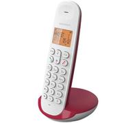 Téléphone fixe sans fil - LOGICOM - DECT ILOA 150 SOLO - Framboise - Sans répondeur