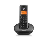 Motorola Voice - E212 2 téléphones numériques sans Fil avec répondeur, répondeur d'enregistrement jusqu'à 12 Minutes, Interception d'appels, Touche Ne Pas déranger, Noir