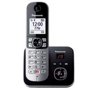 Téléphone fixe sans fil Solo Panasonic KX-TG6861 Noir et argent
