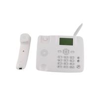 Téléphone Fixe sans Fil - Téléphone de Bureau GSM 2G avec Batterie 3000 mAh et antenne Externe - Prend en Charge la Fonction SMS GSM 850 900 1800 1900 MHz et l'identification de (Prise UE)