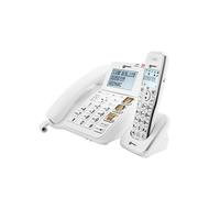 Téléphone Fixe Senior - GEEMARC - AmpliDECT Combi 295 - Répondeur 15 min - Sonnerie 80 dB - Blanc