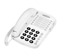 Téléphone Fixe Senior - GEEMARC - CL1100 - Amplifié 30dB - Sonnerie Forte 80dB - 12 Mémoires Directes