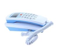 Téléphone fixe solide avec écran numérique et option de rappel pour un traitement efficace des appels téléphoniques à bouton en cristal