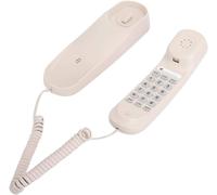 Téléphone Fixe, Téléphone À Double Usage Suspendu Pour Table, Adapté À L'Hôtel, À La Chambre, À La Famille, À L'Ascenseur, À La Salle De Douche, À La Table Et Au Mur