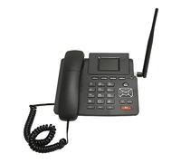 Téléphone Fixe, Téléphone de Bureau Double Mode WiFi 4G VOIP avec écran Couleur de 2,4 Pouces, Prise en de Téléphone Fixe de Bureau D'hôtel à Domicile, Conférence Sonore