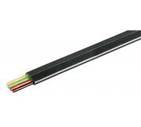 Telephone Flat Câble 4 Wires Black 100 M Spool