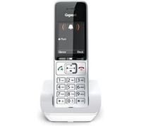 Gigaset Téléphone DECT SIECOMFORT501W – Identification de l'appelant – Argent/Blanc