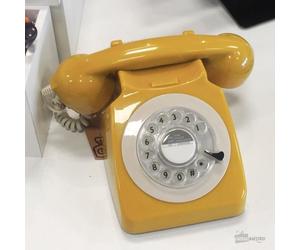 Téléphone GPO 746 anglais - moutarde