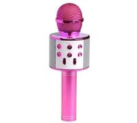 Denver Haut-parleur karaoké KMS-20P 5W Rose avec microphone