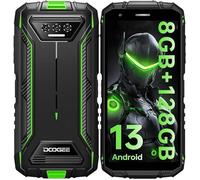 Telephone Incassable DOOGEE S41 Plus 8Go+128Go ROM,Android 13 Smartphone Incassable,6300mAh 5.5 pouces Dual SIM/NFC/GPS - Vert